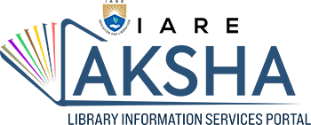Aksha – Library Information Service Portal - IARE